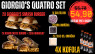 GIORGIO'S QUATRO SET