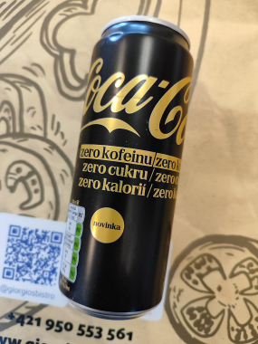 Coca Cola Zero Kofeinu/Cukru/Kalorií "NOVINKA" 330ml