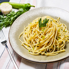 Spaghetti Aglio, Olio e Peperoncino