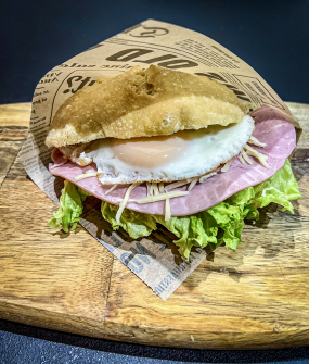 Bokit jambon fromage oeuf