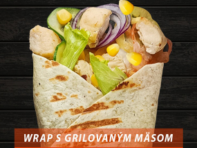 Wrap s Grilovaným Mäsom