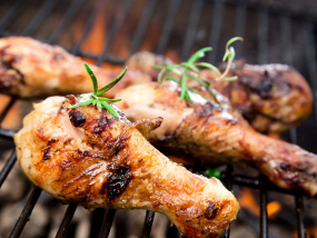 Grilované kuracie stehná