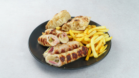 PUNJENA VJEŠALICA S POMFRITOM