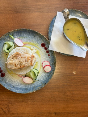 Kuracie prsia na bylinkovom masle 