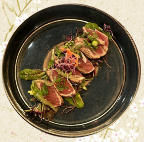 Tataki de thon japonais