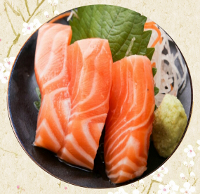 Sashimi shaké (3 pièces)