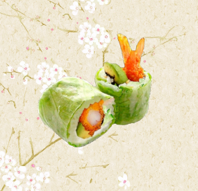 Spring roll ebi furai