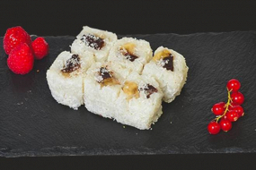 Spring roll Nutella/banane/coco