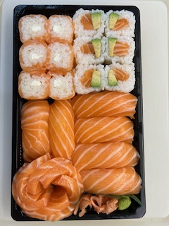 PLATEAU Fan de Saumon