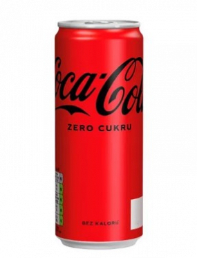 Coca-Cola Zero plech