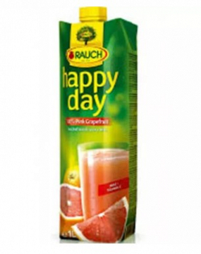  Happy Day Ružový grep 1l