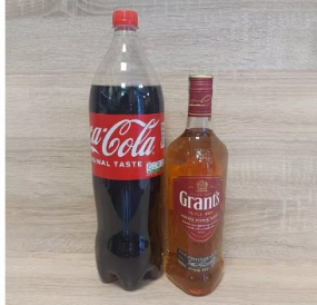 Grant´s Triple Whisky 0, 7l + Coca Cola 1, 5l 🔞