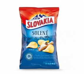 Slovakia chips solené