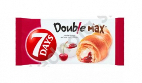 7 Days Double Max Croissant vanilka-višňa