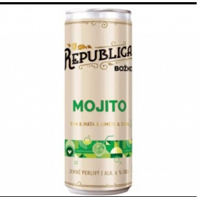  Božkov Rum Mojito (mäta, limetka a sóda) 🔞