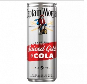Captain Morgan Spiced gold + cola 🔞