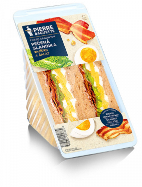 Sendvič Pečená Slaninka