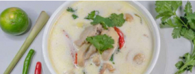 6. Tom Kha Gai , Thai Hühnersuppe 🌶️