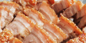 56. Gegrillte Schweinebauch