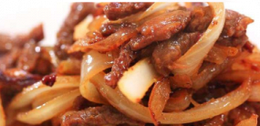 64. Gebratenes Rindfleisch