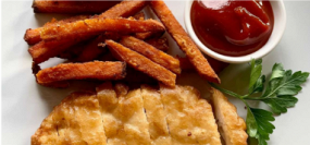 111. Gebackenes Huhn