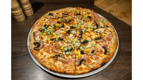 Pizza Piselli e Funghi 500gr