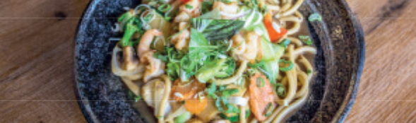 PAN FRIED UDON / MI XAO 