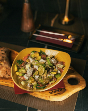 INSALATA SALMONE E AVOCADO