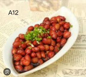 A12 Chinesische Spezialität Frittierte Erdnüsse 
