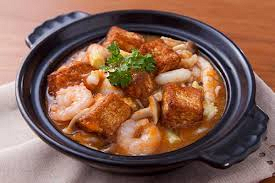 B19 Tofu mit Meeresfrüchten 