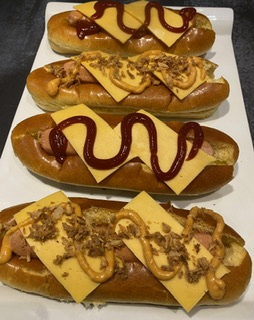 Hot dog américain 