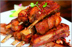 D09 Cotlet de berbecuț cu chimen