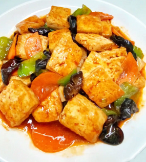 H06 Brânză de soia pe plită fierbinte 