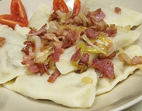 Pierogi z mięsem