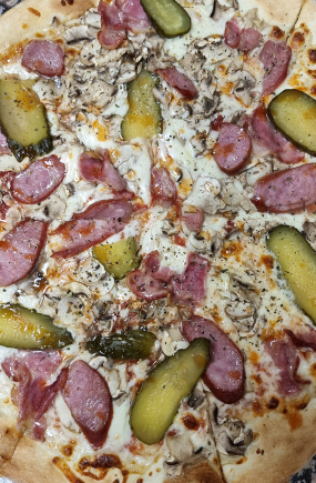 Pizza Wiejska (pikantna) 50cm