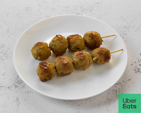 Brochette de boulettes de poulet (2 pieces)