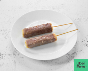 Brochette de boeuf au fromage (2 pieces)