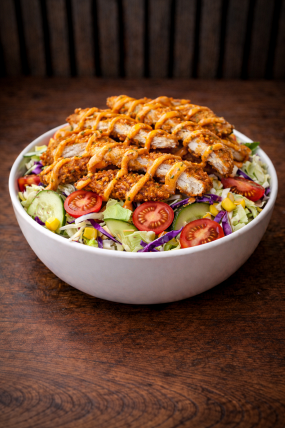 CRISPY CHICKEN SALAT