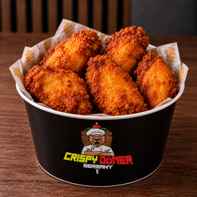6er Kentucky Crispy Chicken Wings