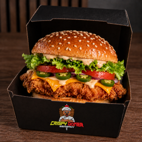 HOT CRISPY BURGER