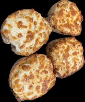 Pains à l'ail ( 4 pièces) 