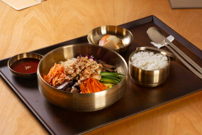 Gebratener Tofu Bibimbap