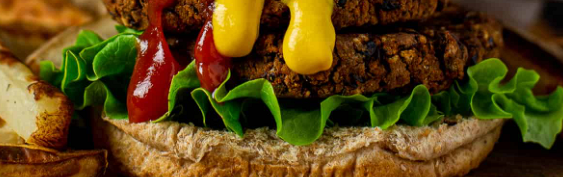 CHICKEN & VEGGIE BURGER