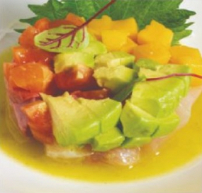 21. TARTARE DI RICCIOLA