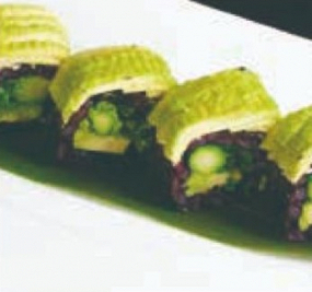 136. BLACK VEGANO ROLL