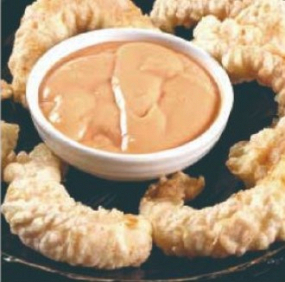 189. GAMBERO* FRITTO E SALSA ROSA