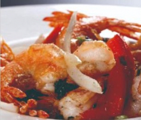 200. GAMBERI* SALE E PEPE