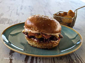 Smoked Flawor Smash Marha burger