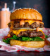 Double Cheesy Burger