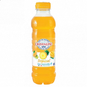 Bouteille de cristalline tropical